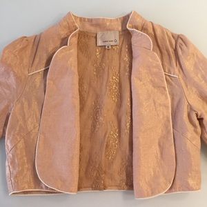 💫 NWOT Shimmer Cropped Jacket